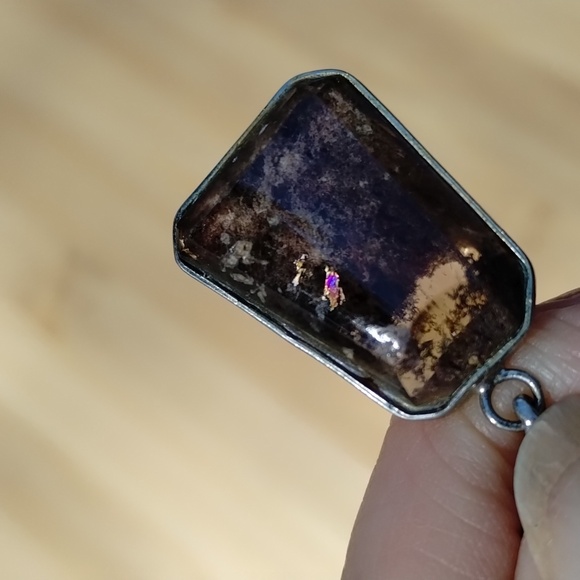 Evil Pawn Jewelry  OOAK Garden Quartz pendant / strawberry quartz amethyst .. - Picture 6 of 14